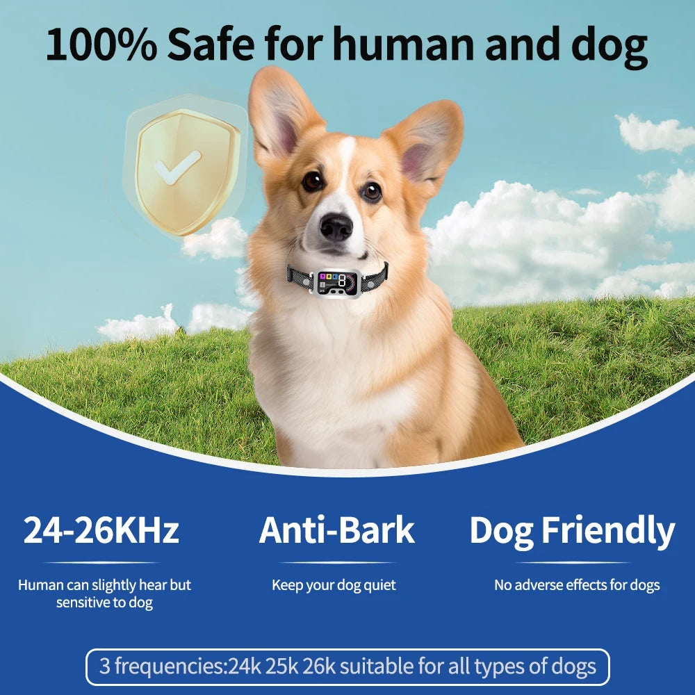 Smart Ultrasonic Bark Collar