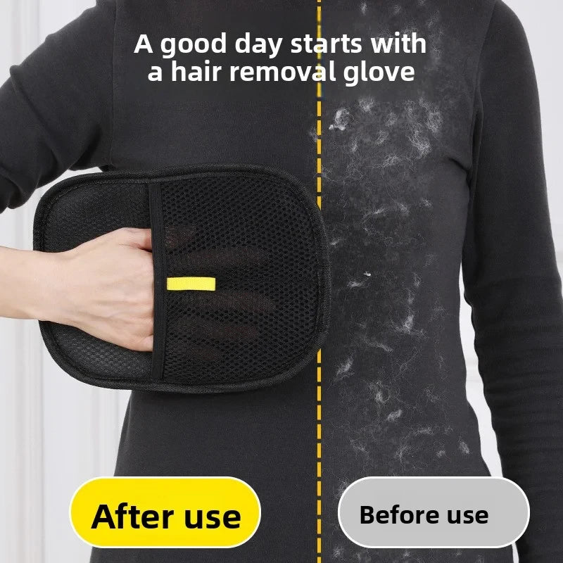 Pet Hair Removal Gloves — Gentle Grooming for Dogs & Cats