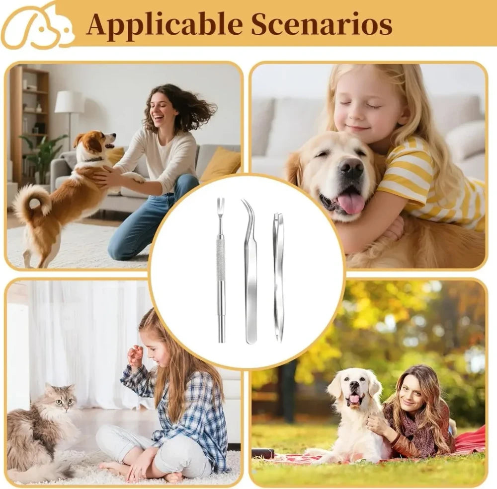 Pet Tick Removal Tool Kit