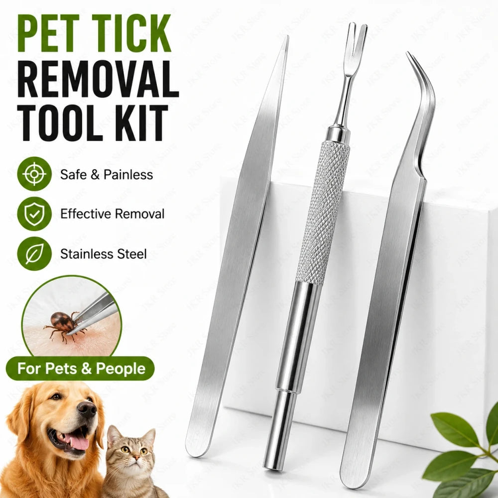 Pet Tick Removal Tool Kit