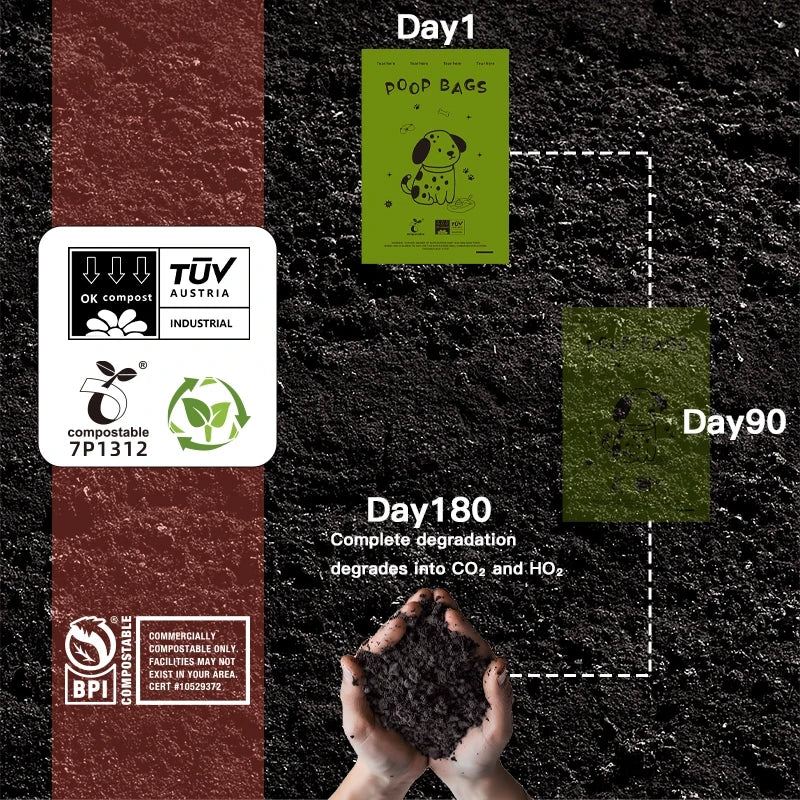 Compostable Dog Waste Bags